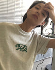 OUTME グリーンベアTシャツ E0459