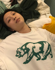 OUTME ビッグベアグリーンTシャツ E1166