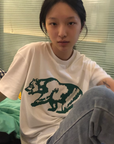 OUTME ビッグベアグリーンTシャツ E1166