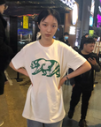 OUTME ビッグベアグリーンTシャツ E1166