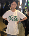 OUTME ビッグベアグリーンTシャツ E1166