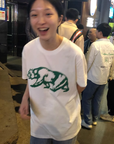 OUTME ビッグベアグリーンTシャツ E1166