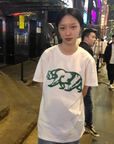 OUTME ビッグベアグリーンTシャツ E1166