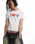 I Love Tシャツ E1199