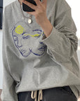 MMBBT フェイスロングTシャツ E0569