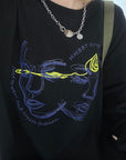 MMBBT フェイスロングTシャツ E0569