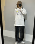 MMBBT フェイスロングTシャツ E0569