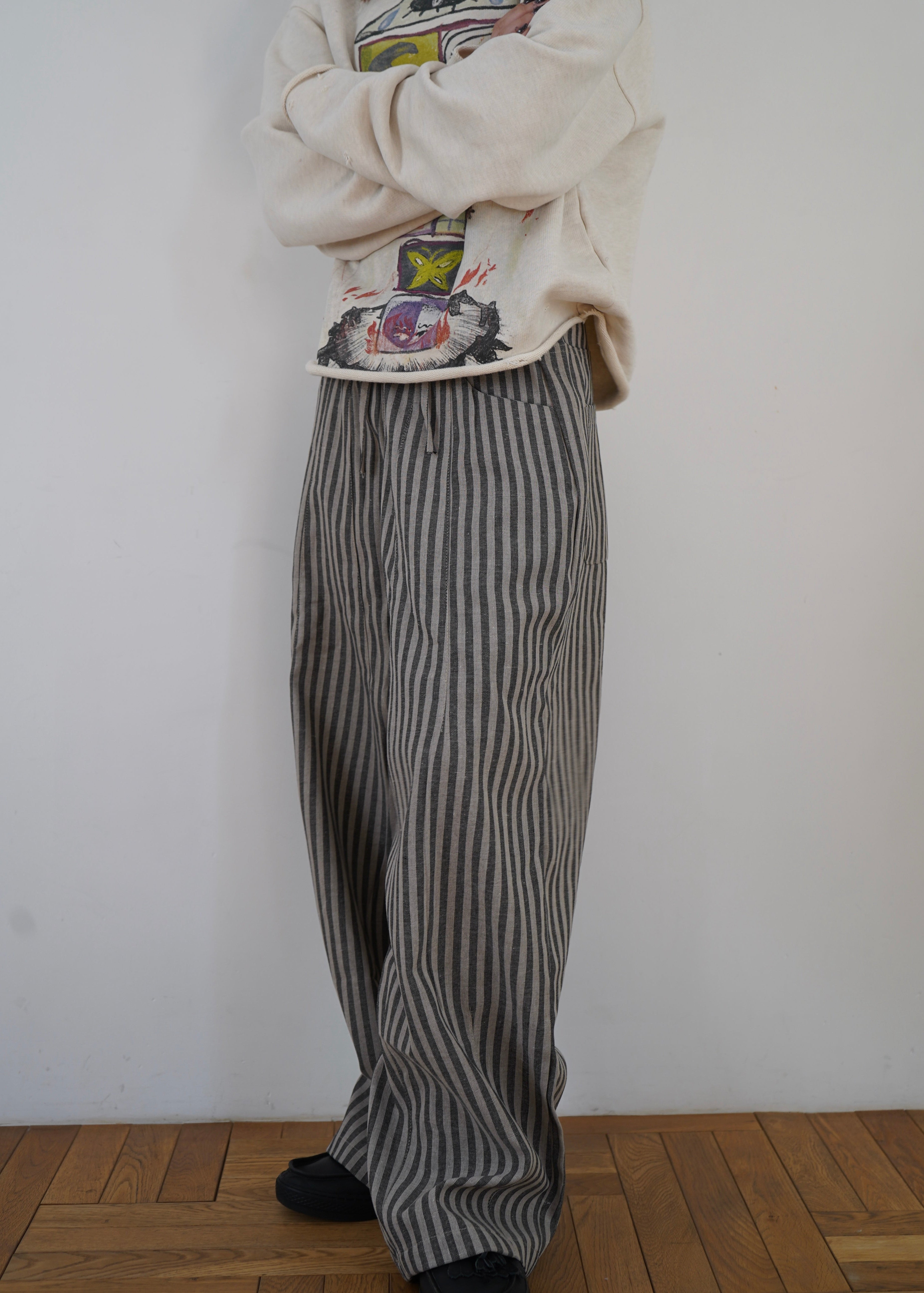 【新品】エニワイズ　ストライプパンツ Y-3 - ラスト1点 / M CH1 ELEGANT 3 STRIPE PANTS / エレガント