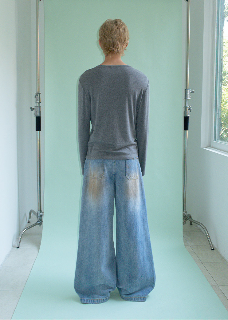 ミッドライズデニム E1450