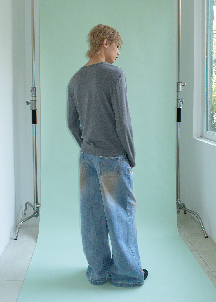 ミッドライズデニム E1450