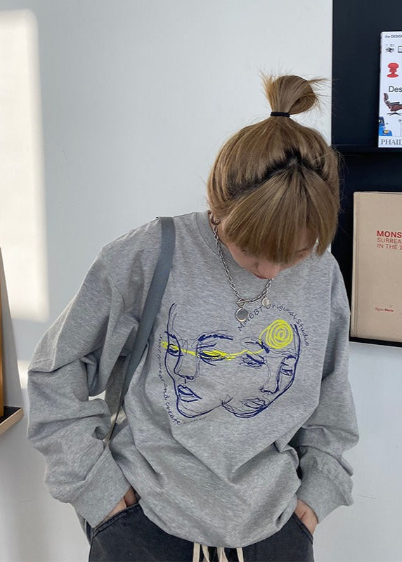 MMBBT フェイスロングＴシャツ E0569