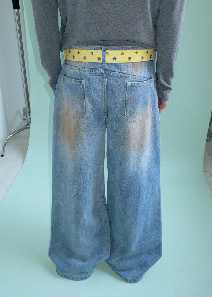 ミッドライズデニム E1450