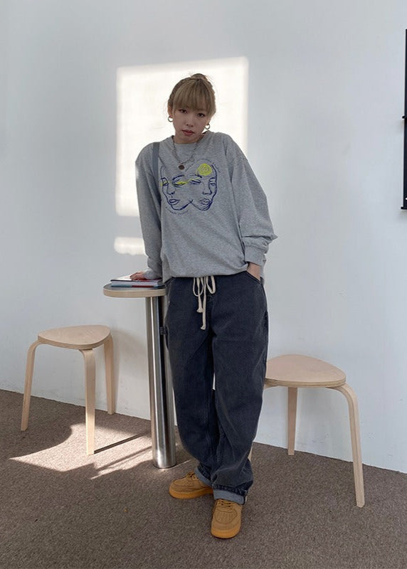 MMBBT フェイスロングＴシャツ E0569