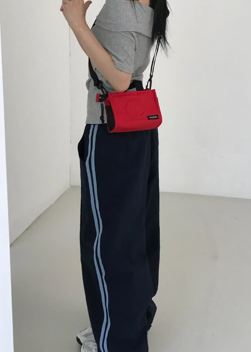 ナイロンラインパンツ E1408