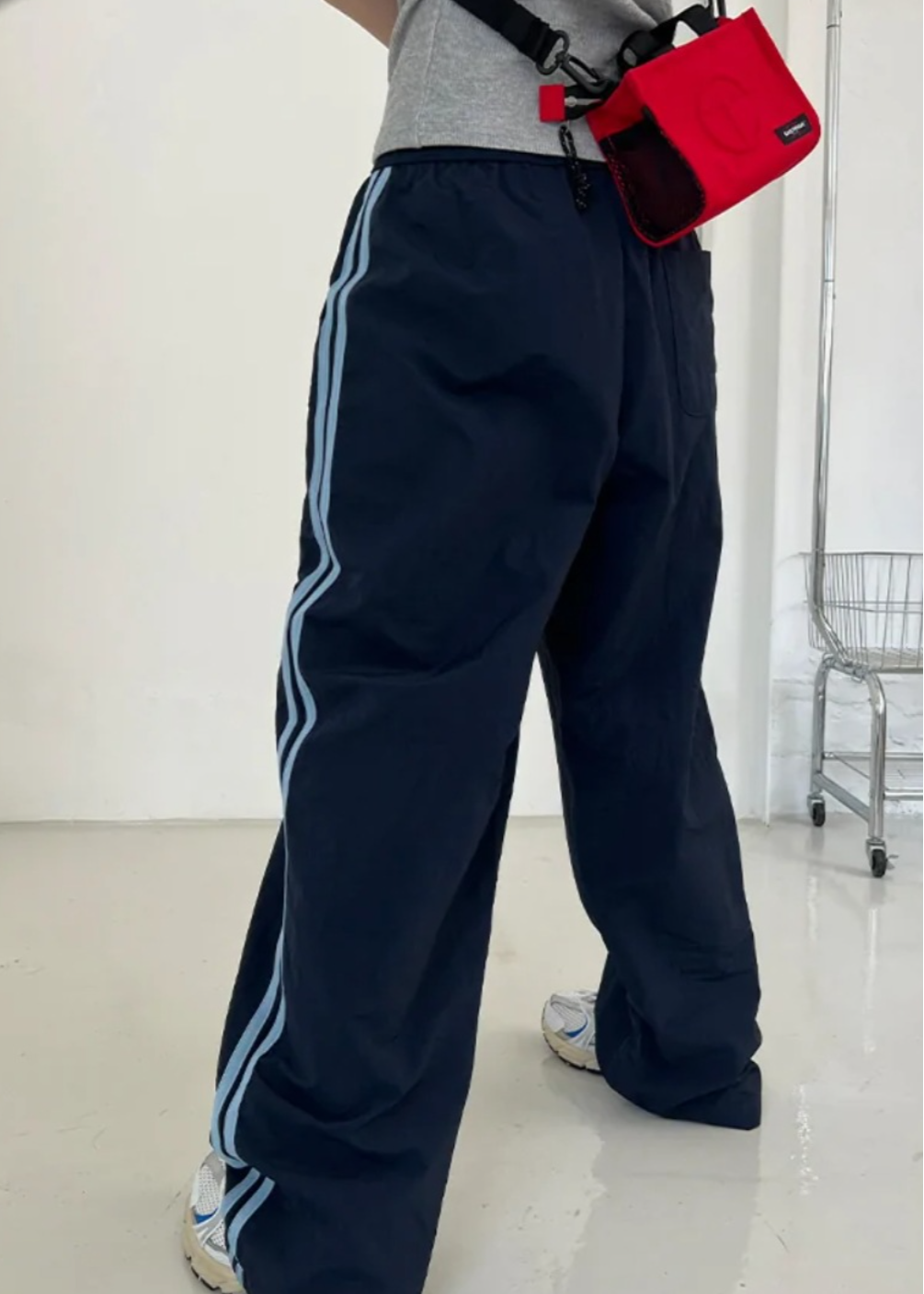 ナイロンラインパンツ E1408
