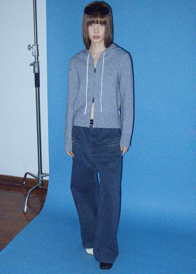 スタースタッズパンツ E1437