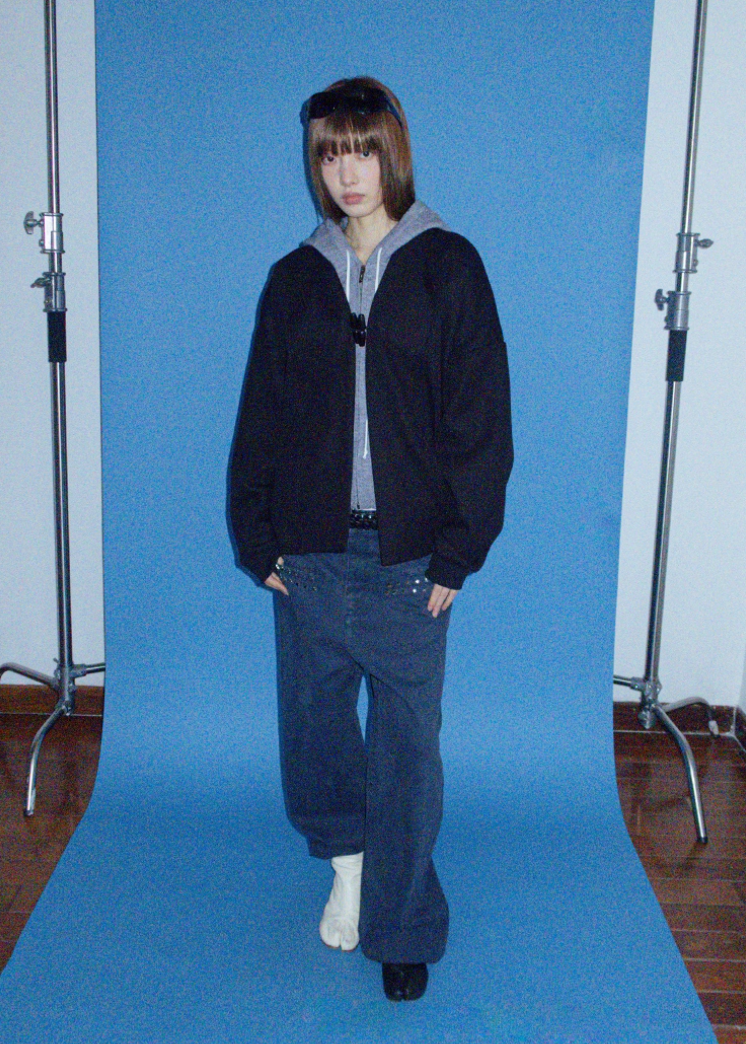 スタースタッズパンツ E1437