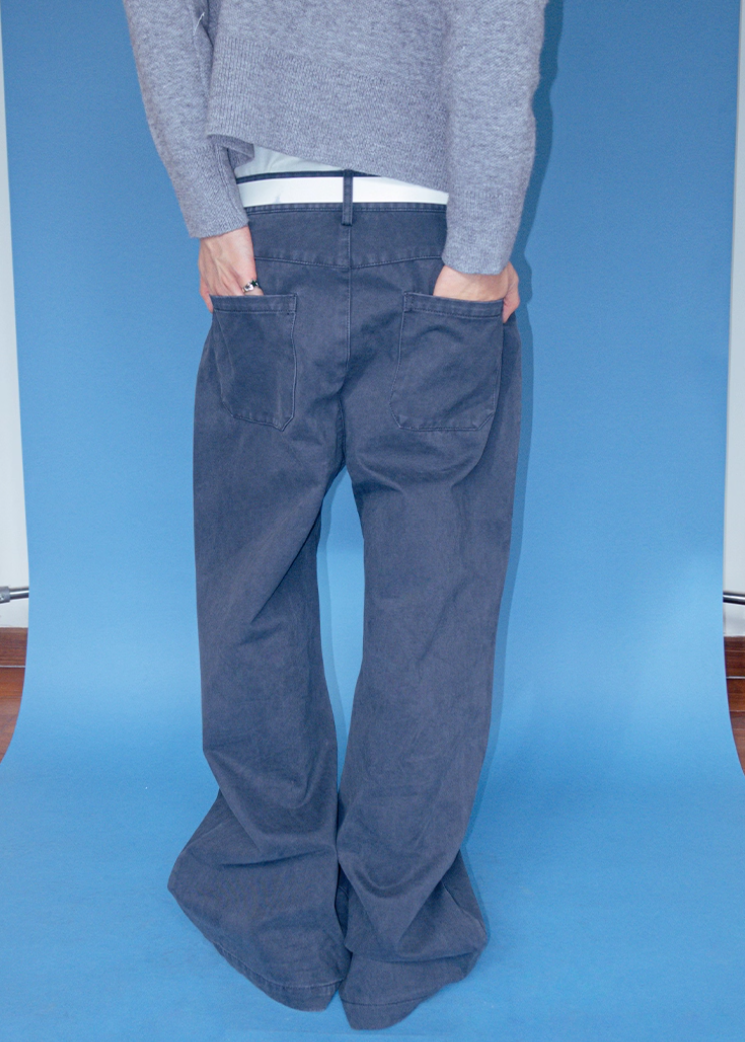 スタースタッズパンツ E1437