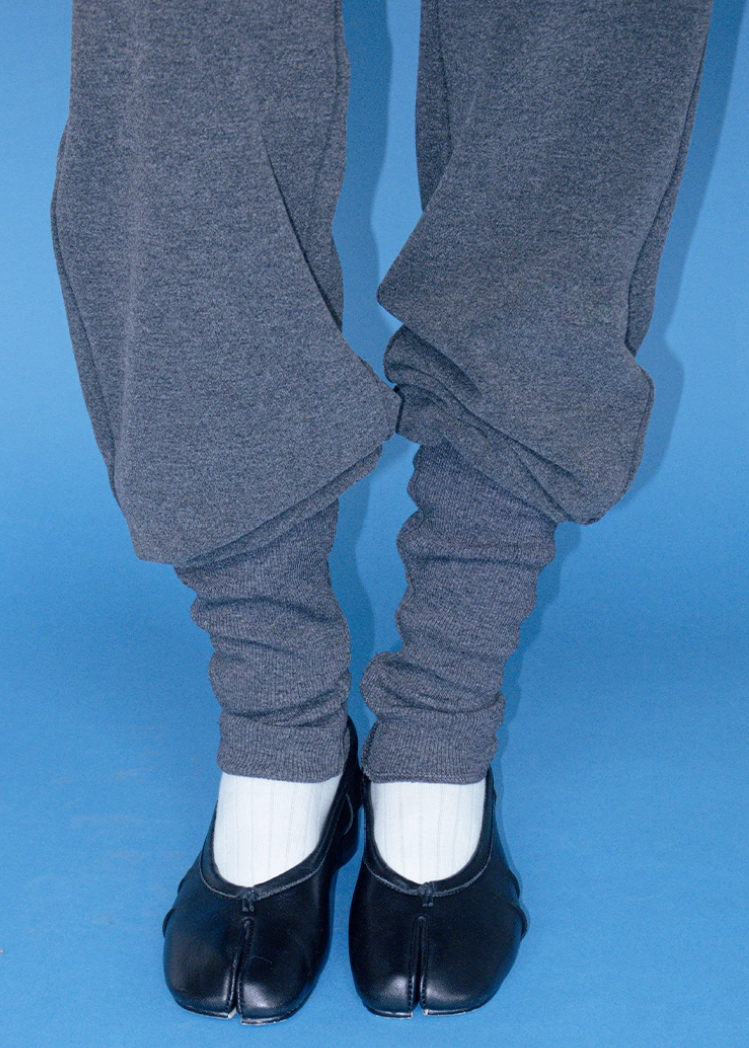 カジュアルラムレッグパンツ E1439