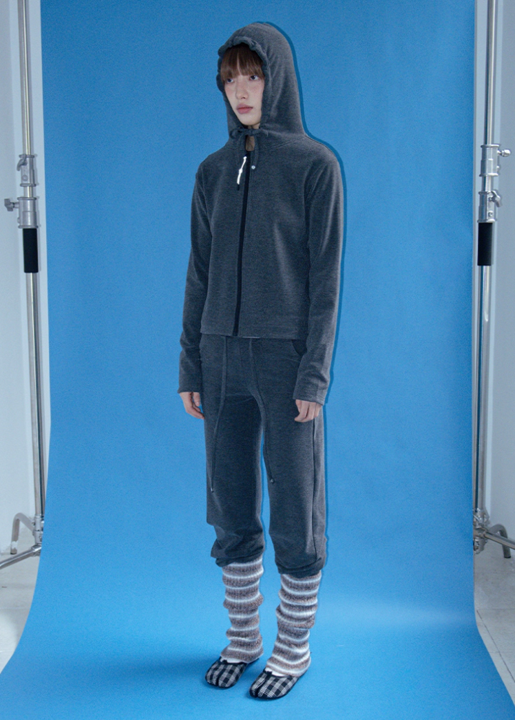 カジュアルラムレッグパンツ E1439