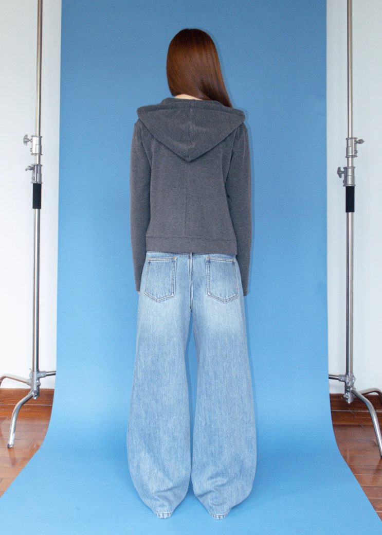 ショート丈フーディー E1440