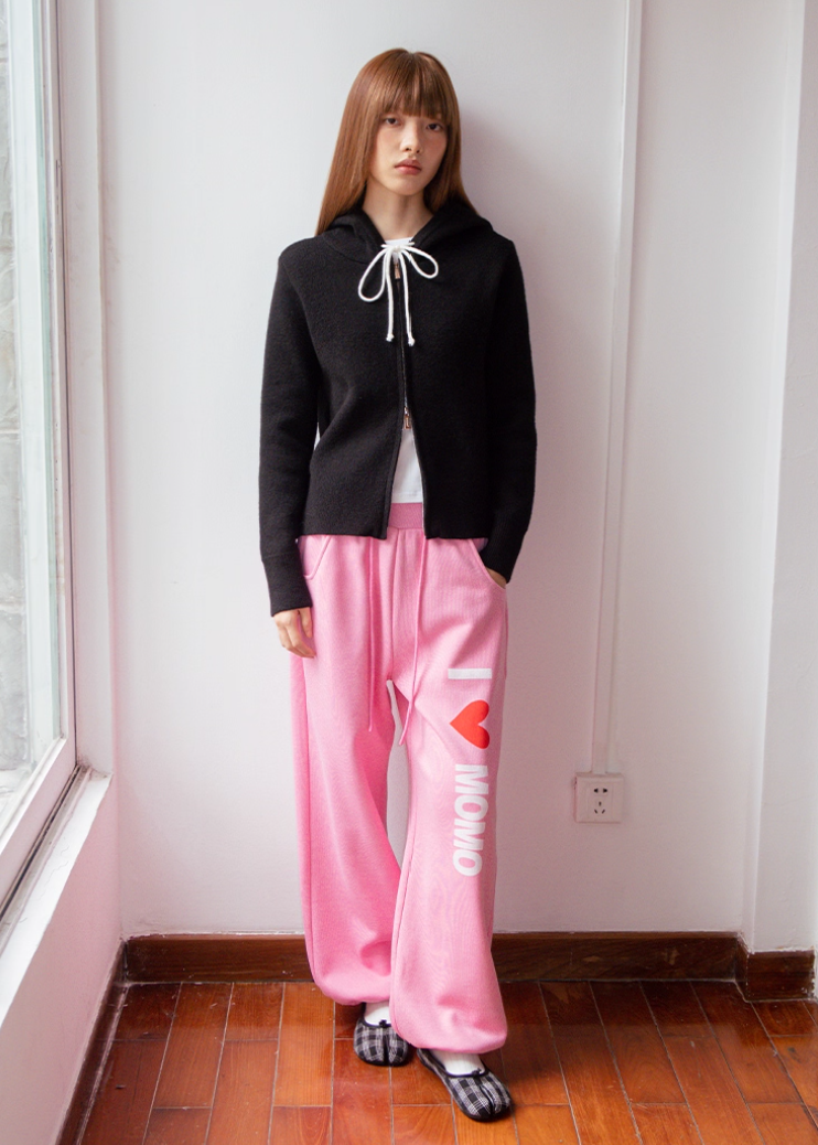 ニットジップフーディー E1441