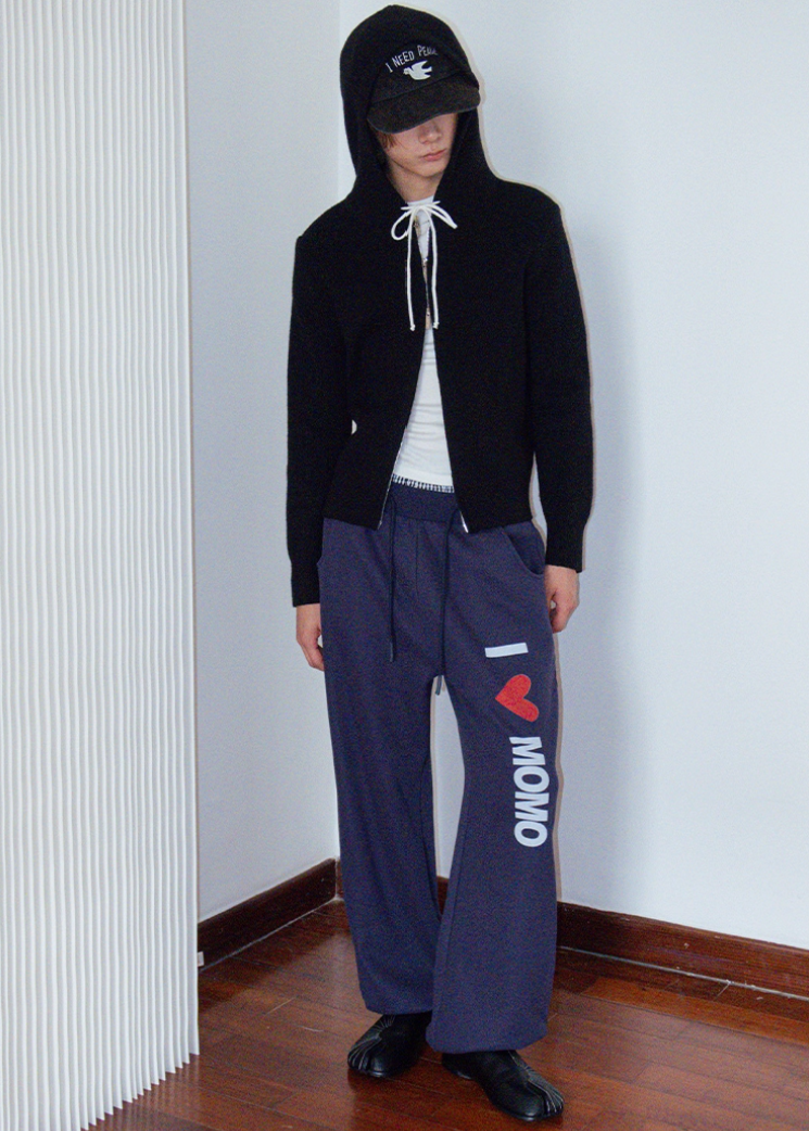 ニットジップフーディー E1441