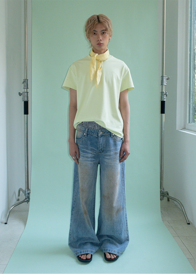 ミッドライズデニム E1450