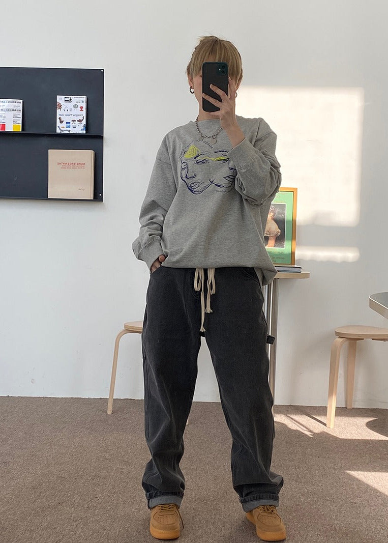 MMBBT フェイスロングＴシャツ E0569