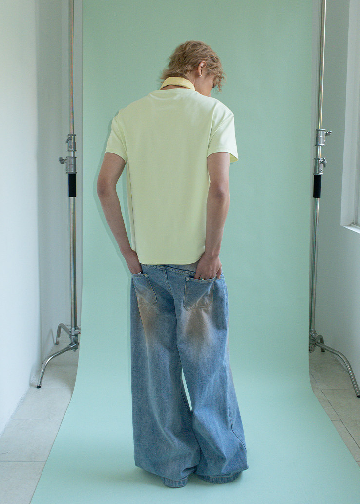 ミッドライズデニム E1450