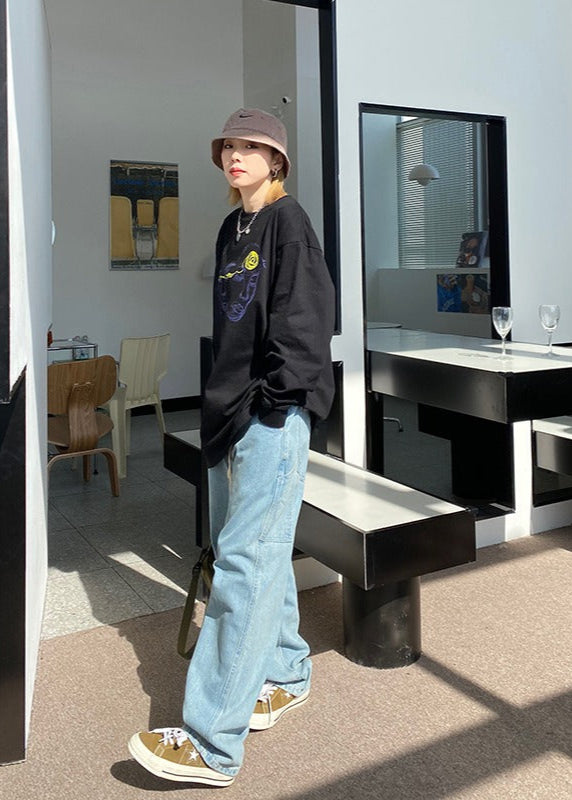 MMBBT フェイスロングＴシャツ E0569