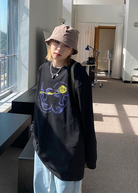 MMBBT フェイスロングＴシャツ E0569
