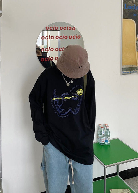 MMBBT フェイスロングＴシャツ E0569