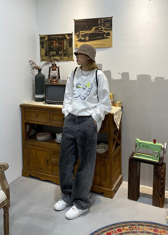 MMBBT フェイスロングＴシャツ E0569
