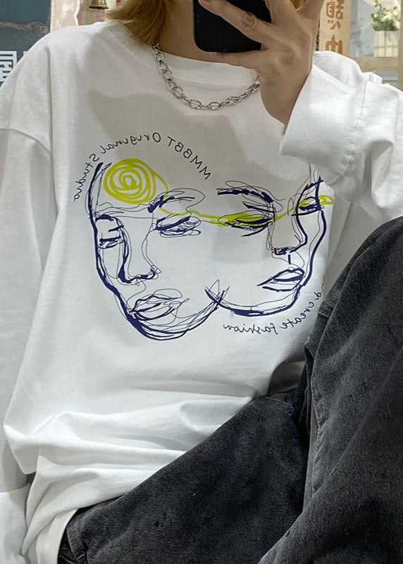 MMBBT フェイスロングＴシャツ E0569