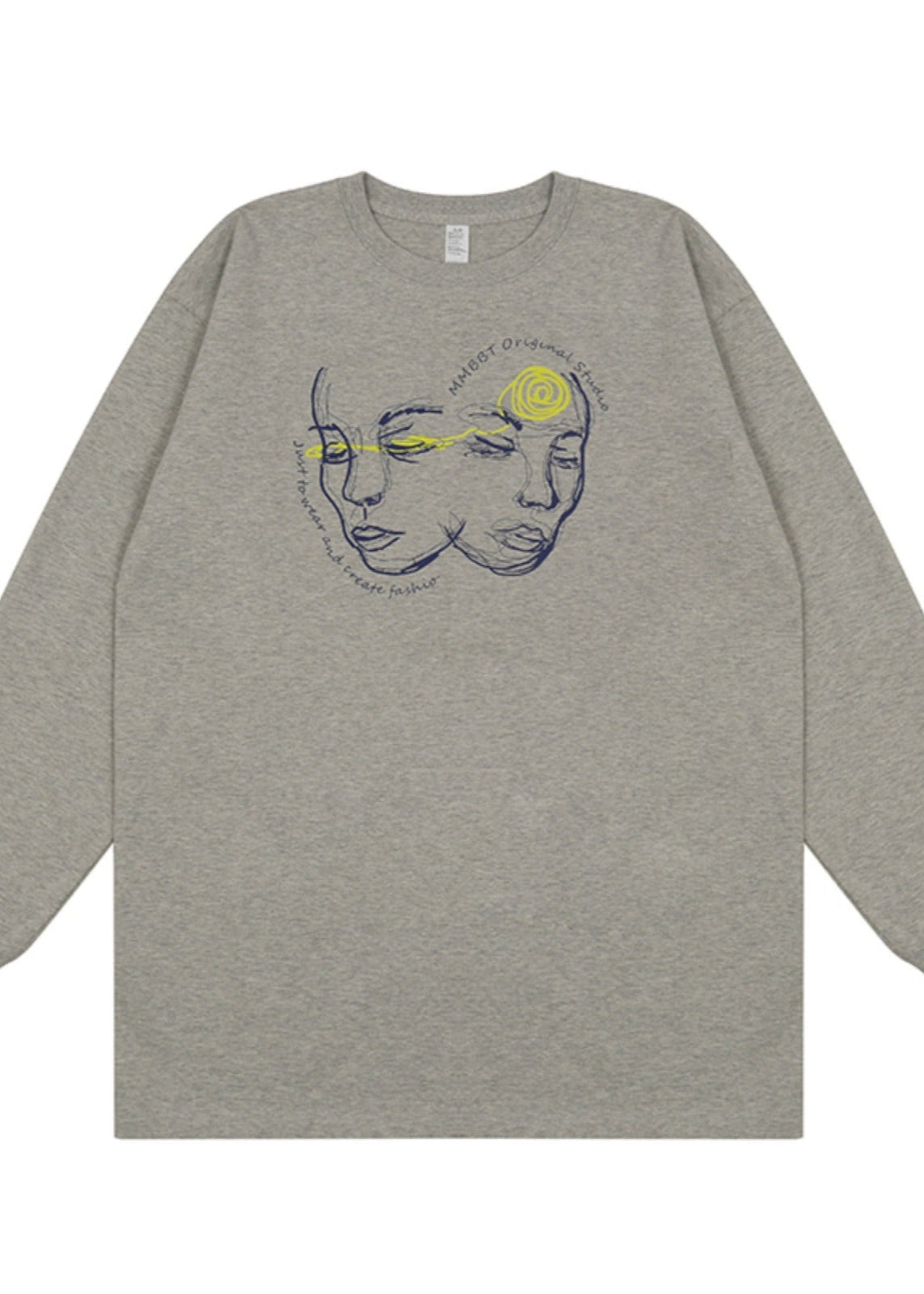 MMBBT フェイスロングＴシャツ E0569