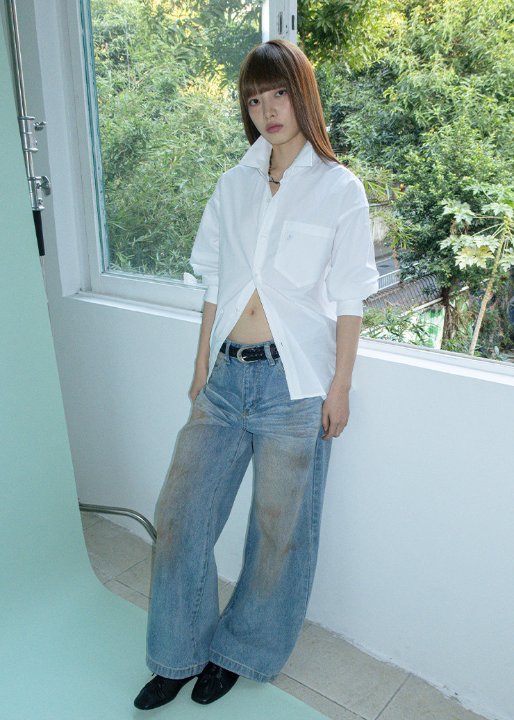 ミッドライズデニム E1450